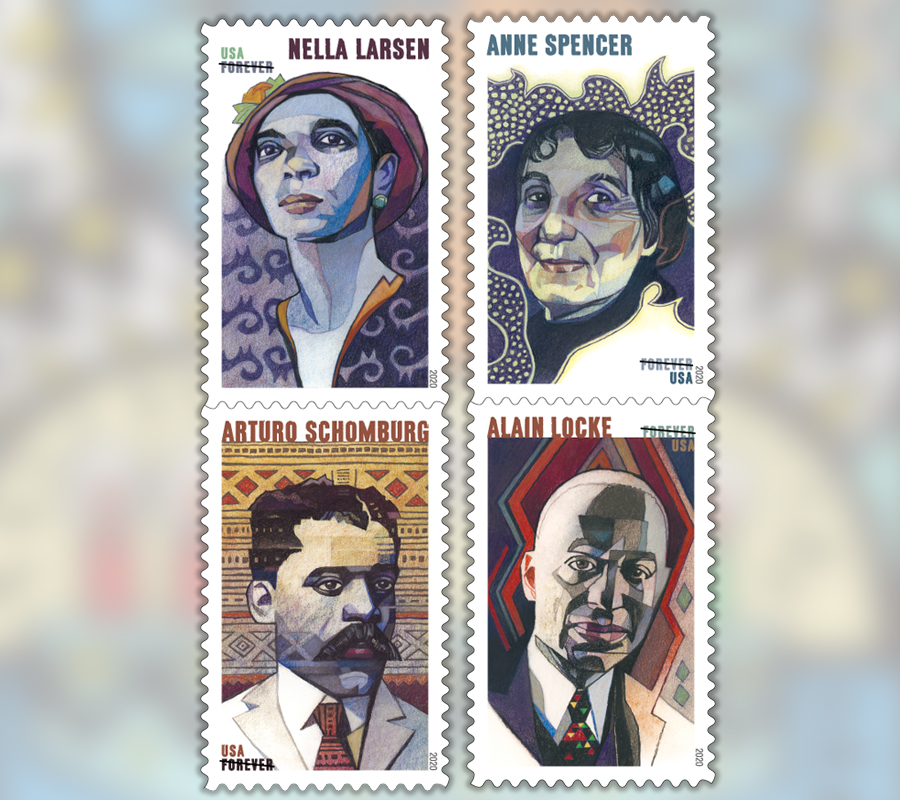 Usps Voices Of The Harlem Renaissance Stamps Postalreporter Com