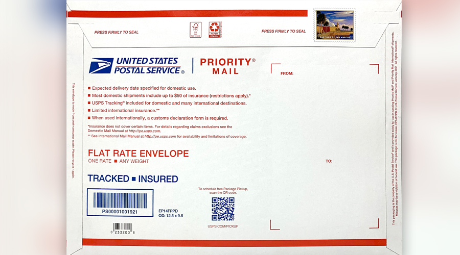 USPS To End Priority Mail Prepaid Flat Rate Stamped Envelopes 