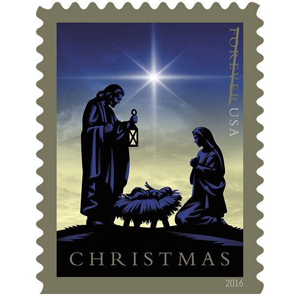 USPS Nativity Forever Stamp Dedicated PostalReporter